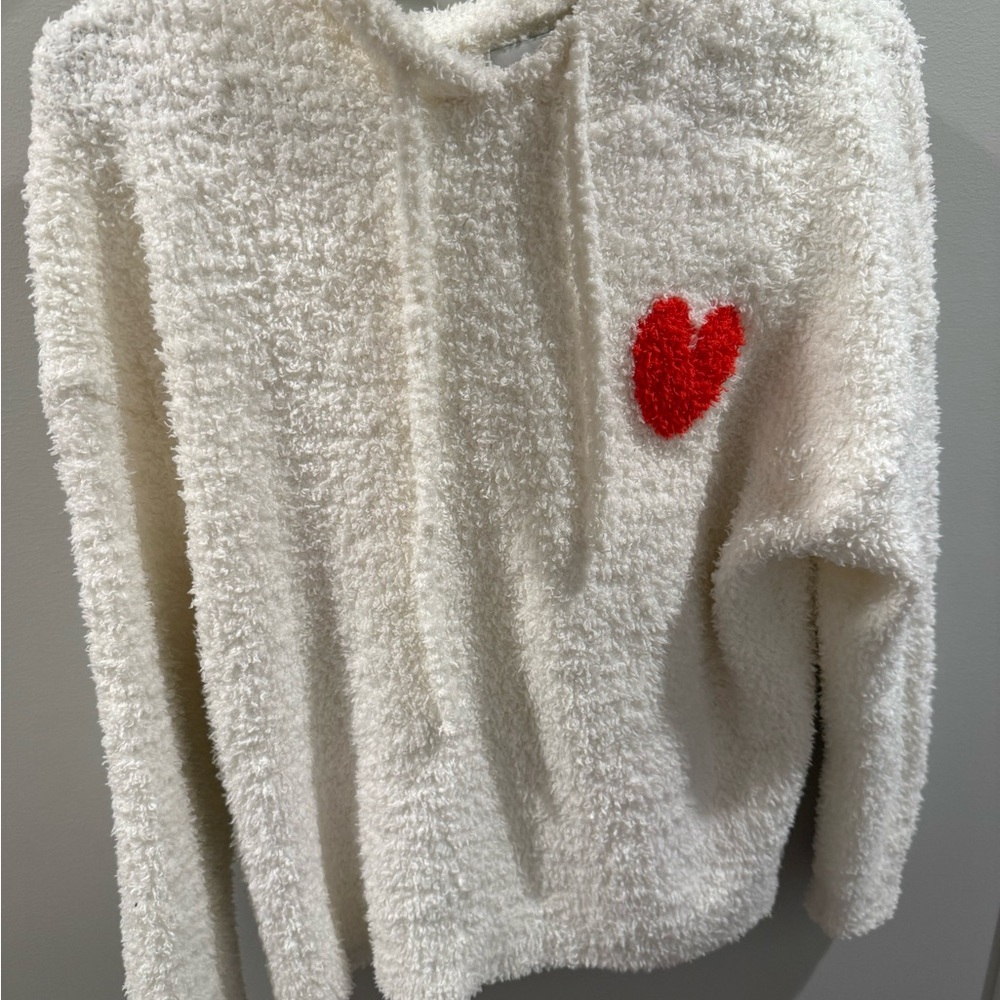 Aerie Fluffy Cream Pullover
